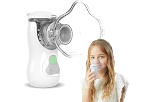 ‎FEELLIFE FEELLIFE Inhaliergerät Kinder, Inhaliergeräte für Erwachsene, Inhalationsgerät Inhalator Vernebler Inhaliergerät Kinder Baby Nebulizer Air Kids Leiser Inhaliergerät