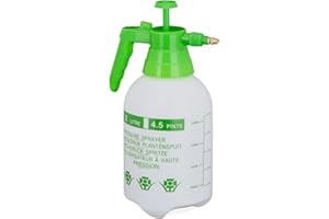 HYLT Vencier Pump Action Pressure Sprayer - Multipurpose Garden Sprayer for Weed Control, Fertilizers, Pesticides, and Cleaning - Includes Plastic Lance - Water Spray Bottle (2 LITRE)