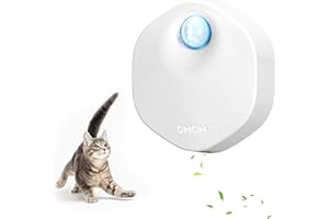 AKEN Pet Deodorate Litter Box Odor Genie, Auto On/Off, Way Better Than Deodorizer or Neutralizer, Reduce Litter Dust, for All Kinds Cat Toilet，Dog Toilet,Car，Wardrobe (White, Classic)