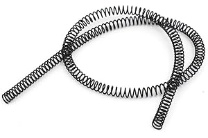 UXCELL sourcing map Ressort de Compression 0.5mmx4mmx305mm Manganèse Acier Noir