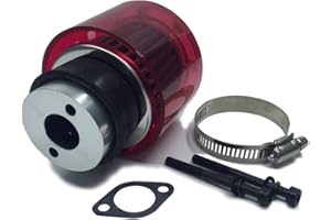 smTSRC Air Filter Fully Set for 23 CC-45 CC 1/5 HPI ROVAN Lost 5ive T Redcat Goped FG (Red)