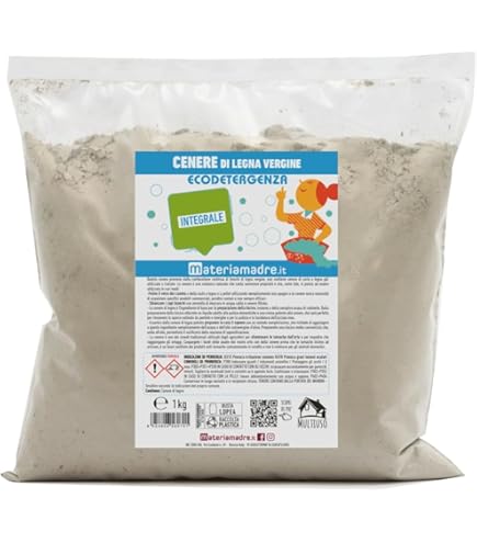 Cenere Di Legna Vergine Setacciata 1 Mm - 1 Kg, Per Liscivia, Sapone Fatto In Casa E Giardinaggio - Foto 6