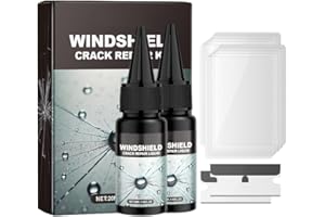 ‎TOERJII Toerjii Auto Windschutzscheibe Riss Reparatur Flüssigkeit,2026 Neu Glasreparaturflüssigkeit,Steinschlag Reparaturset Windschutzscheibe Windschutzscheibe Reparaturset (2 Set)