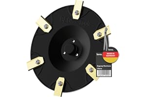 [Made in Germany] 6er Messerscheibe kompatibel mit Segway Navimow i105E, i108E & i110n Mähroboter – Premium Mähteller aus glasfaserverstärktem Kunststoff für 6 Klingen