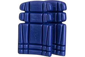 Goodyear Workwear Genouillères de sécurité ergonomiques, solides et flexibles, 1 paire, bleu, taille unique