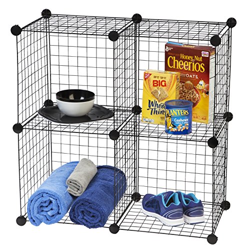 Iris Lager-Stand-Praktisches-Steck-Schwerlastregal, 4 Würfel, 531139 - 2