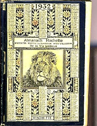 Download Almanach hachette 1932