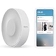 Netatmo Smart Indoor Siren, Wireless, Wi-Fi, 110 dB, Automatic Activation/Deactivation, No Subscription, Battery Powered, Accessory- NIS01-UK