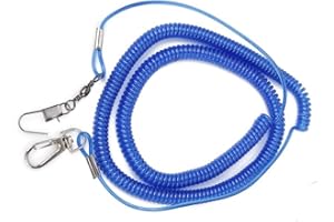 UEETEK Loro Aves Correa Kit contra la mordedura de Vuelo formación Cuerda para Agapornis Fischeri Azul