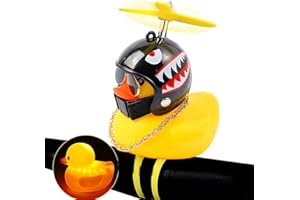 TOMEDEKS Sonnette Velo, Klaxon Velo, Canard en Plastique, Sonnette Velo Adulte, Sonnette Velo Enfant, Accessoire Voiture Rigolo