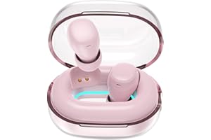 Xmenha Écouteurs Bluetooth Ecouteurs sans Fil oreillette Etanche IPX4 Bluetooth 5.3 avec Son HiFi Stereo Petit Taille de Poche Contrôle Tactil Casque sans Fil Sport