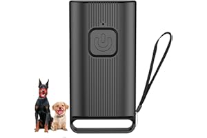 Baopilong Mini Ultraschall-Hunde-Bell-Deterrent – Bell-Stop-Gerät für den eigenen oder Nachbars Hund, wiederaufladbarer Anti-Bell-Trainer, tragbares Trainings-Tool gegen Bellen