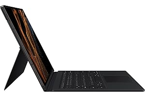Samsung Book Cover Keyboard Custodia con Tastiera per Galaxy Tab S8 Ultra, Nero