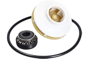 LUTH Premium Profi Parts Wellendichtung mit Flügel Dichtung für Umwälzpumpe kompatibel mit Bosch Siemens 419027 00419027 00183638 10013913 für Geschirrspüler Spülmaschine