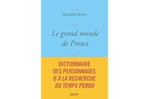 Le grand monde de Proust: Dictionnaire des personnages d'A la Recherche du temps perdu