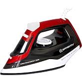 EFFEKTIV &ndash; Steam Iron for Clothes 2500X | Ceramic Sole | Constant Steam and Steam Strike 500g | Suitable for All Types of Fab