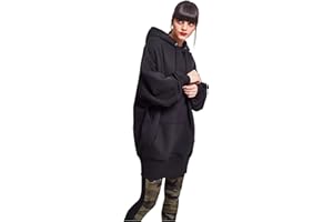 Urban Classics Damska długa, oversize bluza z kapturem Bluza z kapturem Kobiety