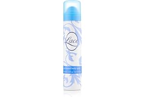 Taylor of London Lace Womens Body Spray – 75 ml Perfumowana mgiełka do ciała dla kobiet z jaśminem, różą, wanilią i piżmem – długotrwały zapach dla kobiet marki Milton-Lloyd – wyprodukowano w Anglii