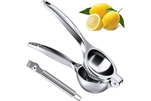 yipin Presse Agrume Manuel Presse Citron Manuel Presse Agrumes et Citron Pince à Citron Presse Citron Manuelle - Robuste et Anticorrosion - pour Citron, Ou Autres Fruits - Fabriqué en Alliage de Zinc