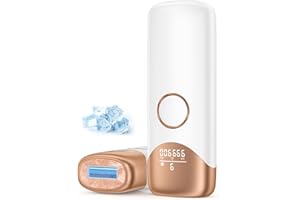 BEAURIS IPL Devices Hair Removal Laser with Ice Cooling, 3-in-1 Hair Removal Laser with 9 Energy Levels, 999,900 Flashes, Painless Laser Hair Removal for Bikini Area, Armpits, Women and Men