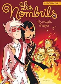 jaquette livre Les Nombrils - tome 5 - Un couple d'enfer