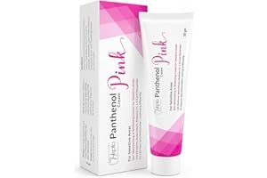 Hepta Panthenol Pink Cream – Whitening & Moisturizing Cream for Sensitive Areas 50g | Panthenol, Vitamin C&E, Alpha Arbutin, Niacinamide, Moisturizing & Softening for Sensitive Skin
