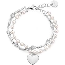 Brosway Collana Chakra Con Ciondolo Cuore In Acciaio E Cristalli – Finitura Oro 14K – Gioiello Donna BHKN132