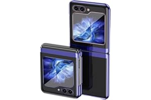 YKNIUFLY Fundas para Samsung Galaxy Z Flip 5 Funda, Protección Todo Incluido, PC Dura, a Prueba de Caídas, a Prueba de Golpes, Carcasa Funda para Samsung Galaxy Z Flip 5 Case.(Azul)