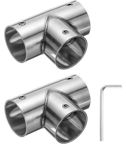 Morsetti Per Tubi A Fermaglio Connettori A T Per Tubi - 12 Pezzi, Diametro 25 Mm, Zincati, Per Recinzioni E Ringhiere Giunti Per Tubi Metallici Morsetti Per Tubi A Fermaglio Connettori A T Per Tubi - 12 Pezzi, Diametro 25 Mm, Zincati, Per Recinzioni E Ringhiere Giunti Per Tubi Metallici