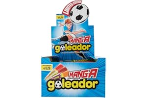Goleador Manga, Caramelle Gommose, 3 varianti Gusto Frutta, Confenzione da 200 Pezzi Monoporzione, Incartati Singolarmente, con 6 eroi da collezionare, Ottime da Condividere, per Feste e Compleanni