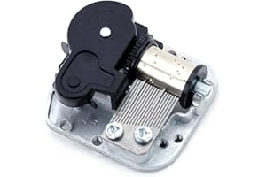 NITOMTYU Moonlight Densetsu Yunsheng 18 Noten Aufziehmusikwerk Musikwerk für DIY Spieluhr, Moonlight Densetsu von Sailor Moon (Silber)