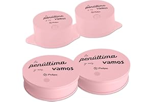 PUKPU Protectores Tapa Vasos Antidroga de Silicona Reutilizables - Pack 2 Unidades Color Rosa - Condones para Copas y Vasos - Autodefensa para Fiestas y Festivales - Libre de Plástico BPA