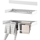 Wasophoogte Wall drying rack - Laundry rack collapsible - Clothes rack Hanging - Drying rack collapsible - 100 cm - 6 m dryin