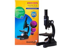 Microscopio Levenhuk 2S NG con Specchio Piano-Concavo: il Metodo di Illuminazione Più Sicuro per i Bambini