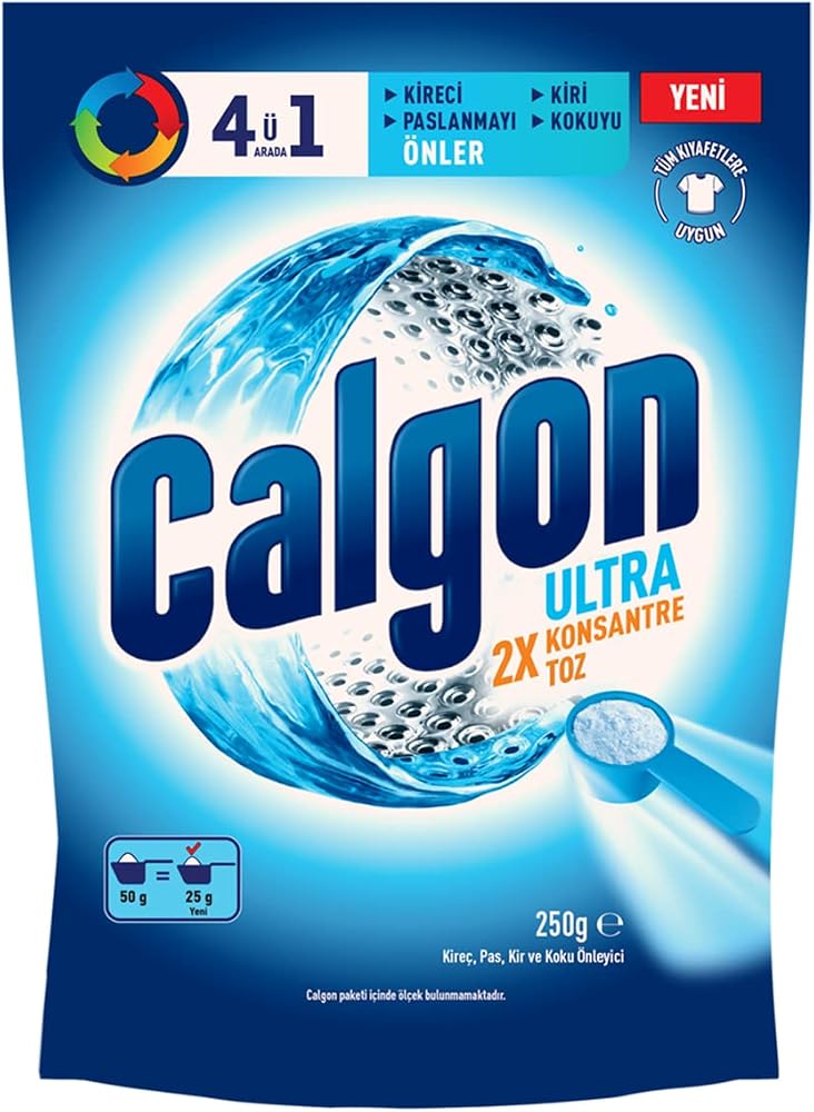 Calgon Ultra Konsantre Çamaşır Makinesi Kireç Önleyici 250G