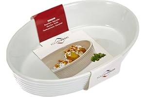 Küchenprofi 750018226 - Pirofila ovale in porcellana temprata, 26 cm