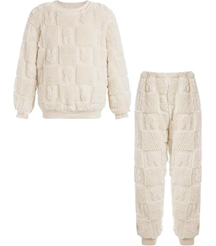 GOSO Ensemble De Pyjama 2 Pièces Pour Filles De 10 à 17 Ans, Imprimé à Manches Courtes, Pantalon Décontracté, Vêtements De Nuit Hauts Et Pantalons, Cadeau Pour Enfants/adolescentes, 9 Ans