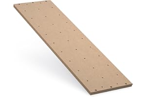 Genmitsu Threaded Inserts 2060 MDF Spoilboard for Genmitsu 4040-PRO CNC Machine, XY-Axis Extension or Replacement Board, One Piece, Size 800 x 220 x 15mm