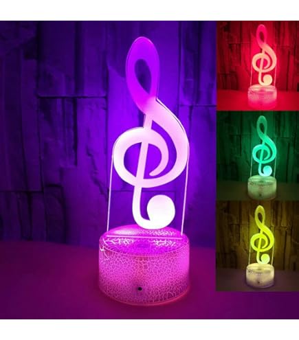 Créatif 3D Amoureux Nuit Lampe 16 Couleurs Changeantes