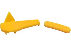 EWANDOR Tire Changer Plastic Insert, Tire Machine Guard, Wheel Rim Edge Protector for Mount Duck Head, Nylon Tyre Demount Fitting Head Part, 6 Front (Upper) + 6 Rear (Lower) Insert Kit/Pack, 1 Pack, 14YKL