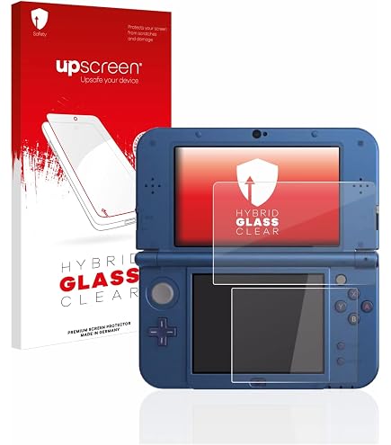 Protection écran Verre Trempé AFUNTA Pour New Nintendo 3DS XL - 4 Pièces, 9H, Neuf