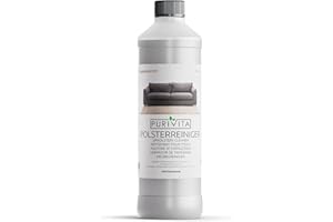 PURIVITA® Pulitore di Tappezzeria [750ml] - Detersivo per Lavatappeti - Prodotto per Pulire Divani in Tessuto, Materassi e Cuscini - Detergente Sedili Auto - Concentrato 1:30 - Senza APEO e Fosfati