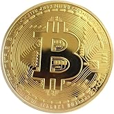 Ethereum, Bitcoin, Dogecoin, Hatıra Madeni Para Metal (Bitcoin)