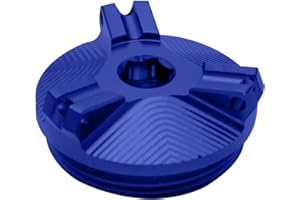 ‎GIDIBII GIDIBII Motorrad Öleinfülldeckel Motorstecker,Ölablassschraube Unterlegscheibe Schrauben für R nine T,R1200GS,R1200R,R1250GS, R1250GS Adv., R 1200 GS LC,R 1200 GS LC Adv., R1250R, R1250RT (Blau)