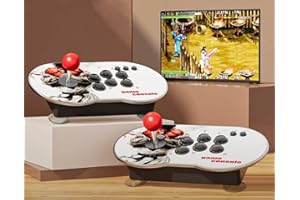 K2 STORE - Console Retro game Videogiochi Retrò - 2 Giocatori - Joystick Inclusi - Oltre 10.000 Giochi - Stile Cabinato Arcade