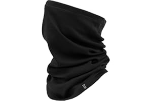 Merino Protect Cuellera Lana Merino 100% Hombres Mujeres Bufanda Cálida Transpirable Ligera Calentador Cuello Motociclismo Senderismo Caza