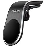 Amazon Brand - Eono Handyhalterung Auto, Magnet Handyhalter Auto, Typ L Lüftungs-Halterung für Horizontalen Luftauslass, Hand