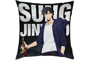 Crunchyroll – Solo Leveling – motiv 1 – plysch, kudde, kudde – original och licensierad