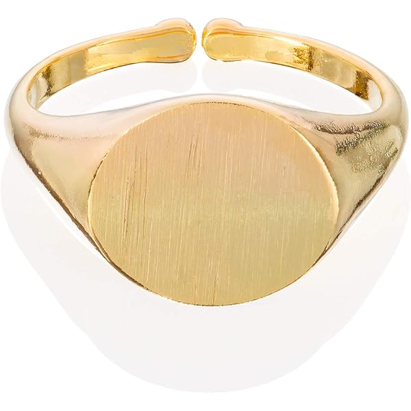 Anello Sigillo Per Mignolo - Acciaio Inossidabile - Foto 5