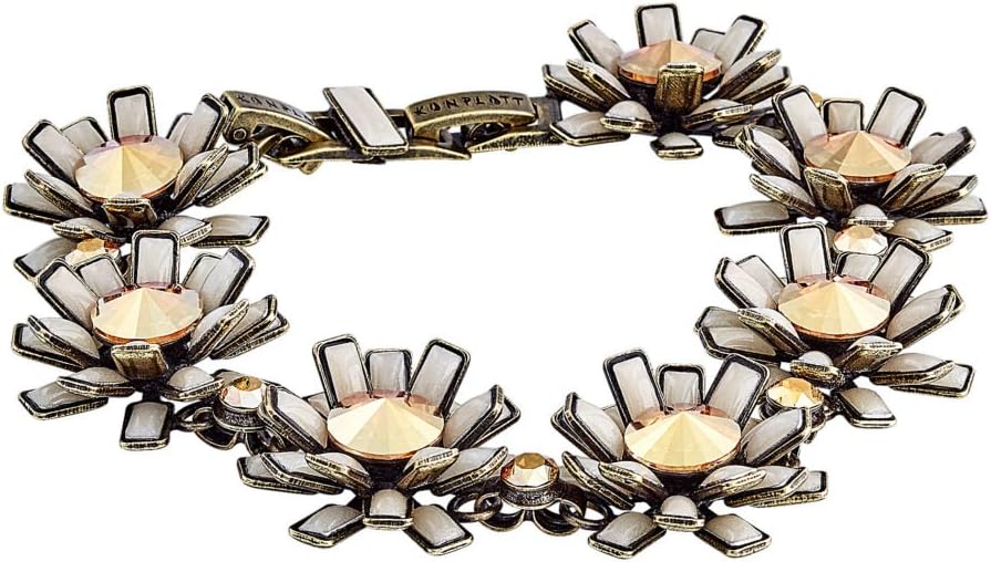 Konplott Love You Love You Not Bracelet with Swarovski Crystals